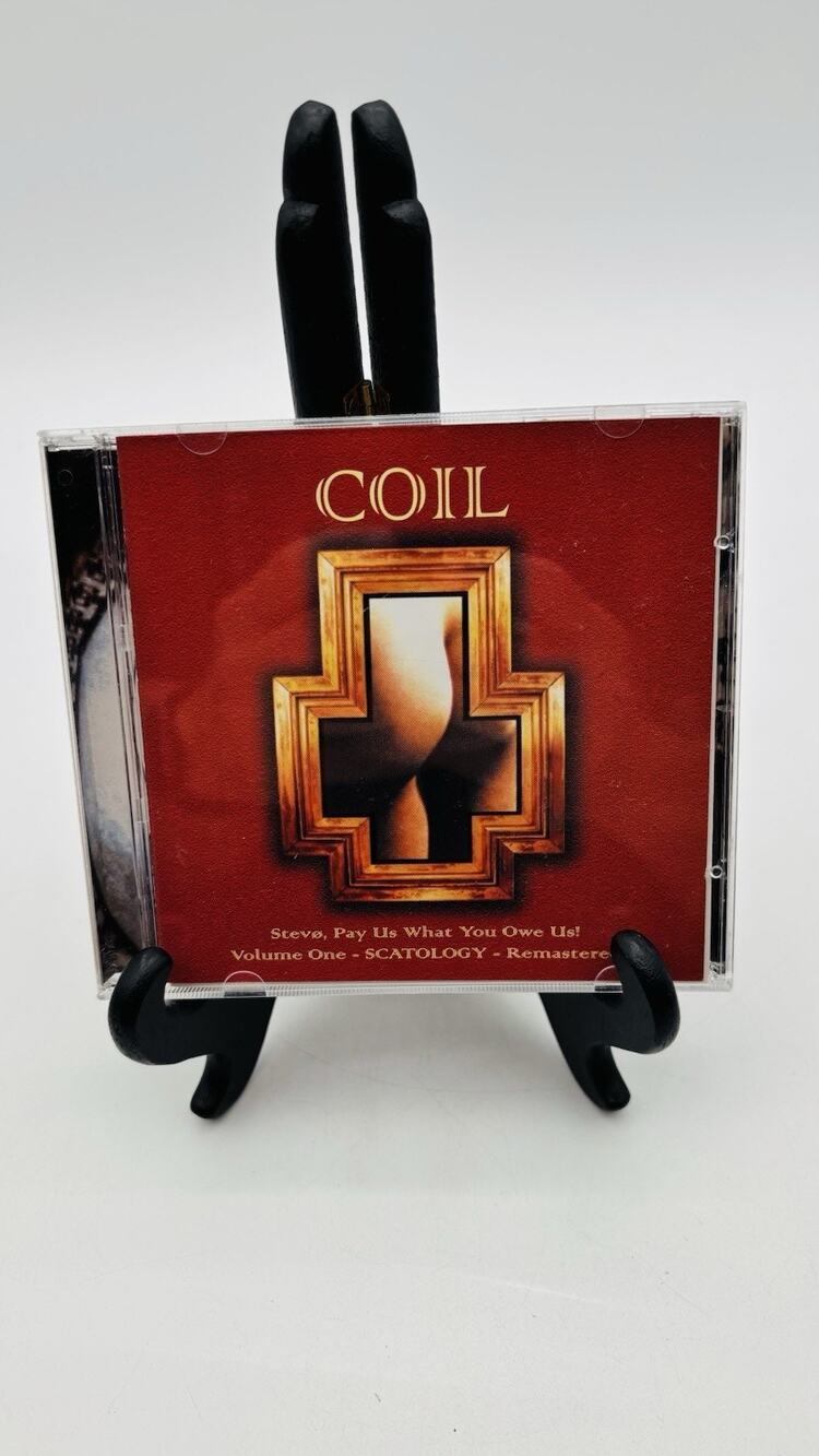 Coil Scatology CD 2001 Remastered LOCI CD15 World Serpent Made in England OOP